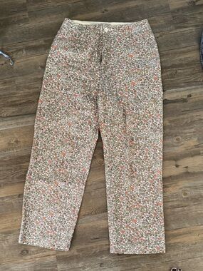 Brixton Vancouver Pant in White Floral